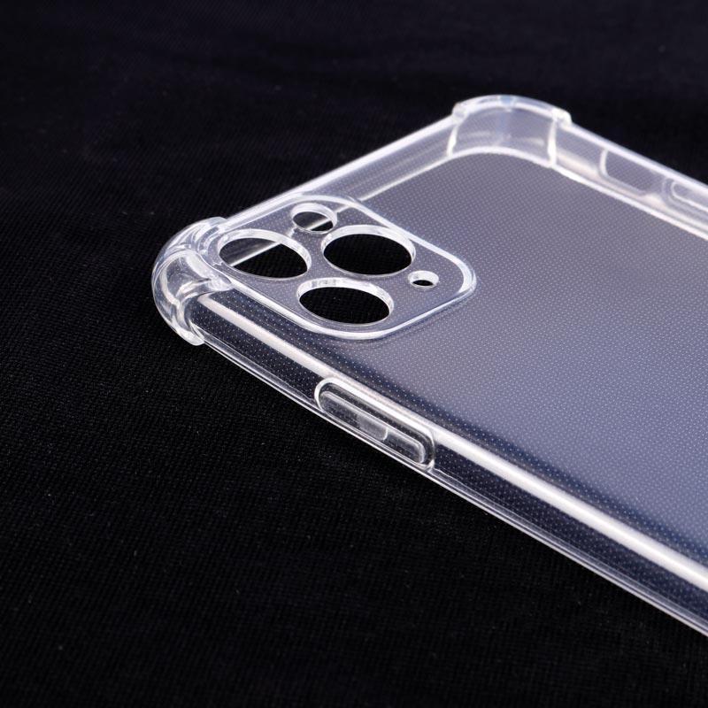 قاب ژله ای ضربه گیر بی رنگ محافظ لنزدار iPhone 11 Pro Max