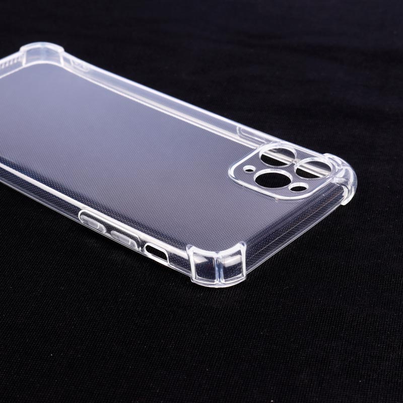 قاب ژله ای ضربه گیر بی رنگ محافظ لنزدار iPhone 11 Pro Max