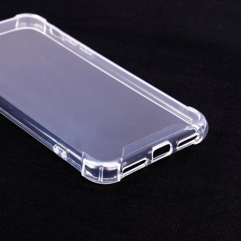 قاب ژله ای ضربه گیر بی رنگ محافظ لنزدار iPhone X/XS