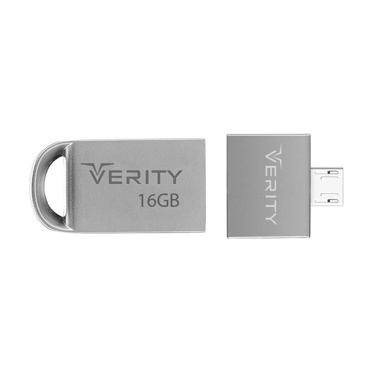 فلش 16 گیگ وریتی VERITY V811O + تبدیل OTG