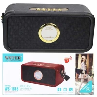 اسپیکر بلوتوثی رم و فلش خور WSTER WS-1668