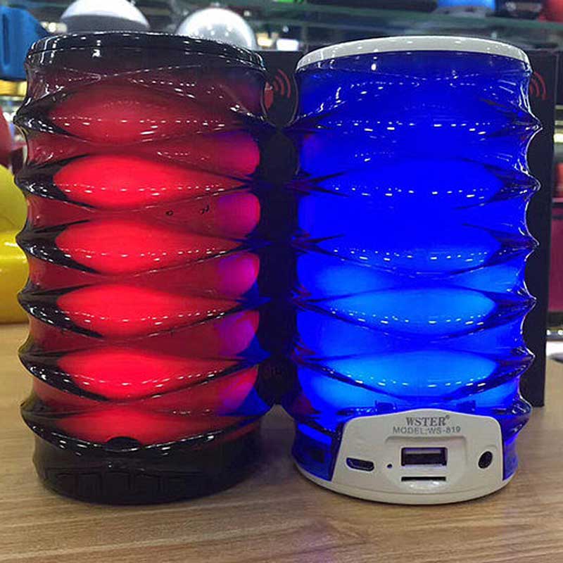 اسپیکر بلوتوثی رم و فلش خور WSTER WS-819