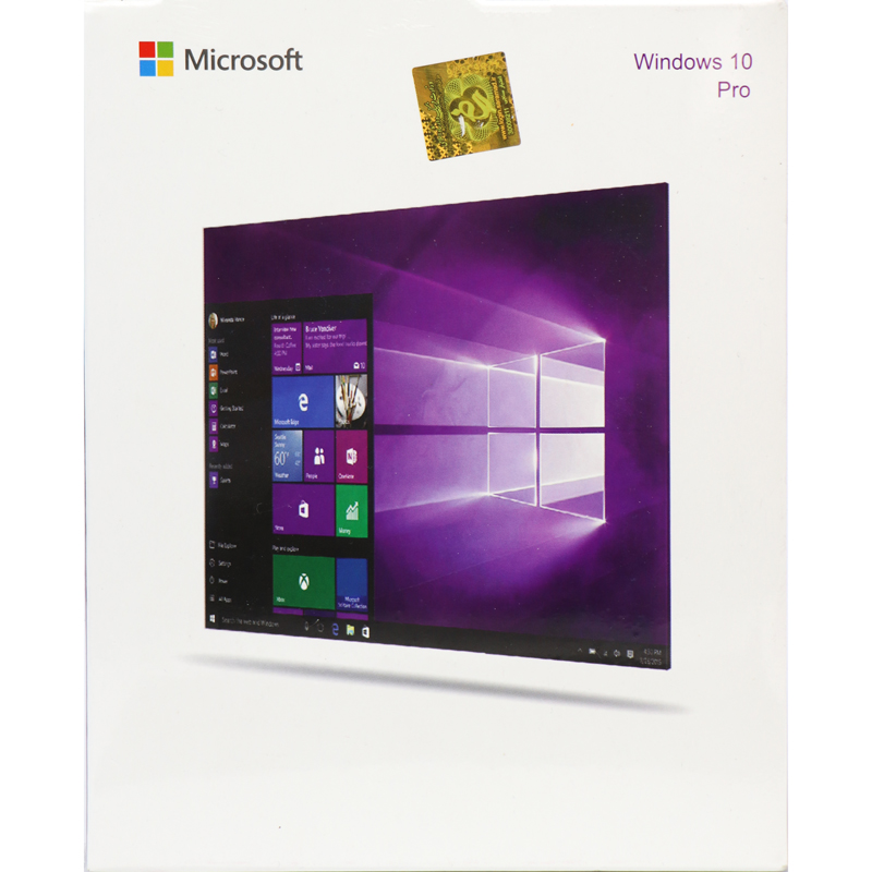 ویندوز اورجینال Windows 10 Pro Retail راهیان پگاه نور