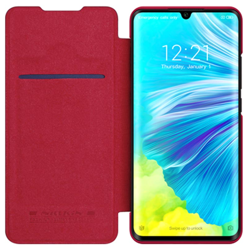 کیف چرمی اورجینال QIN نیلکین XIAOMI Mi Note 10