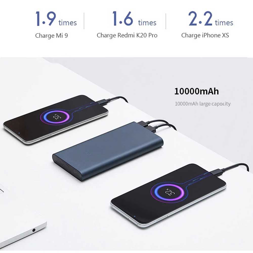 پاور بانک فست شارژ 10000 شیائومی Mi PLM13ZM