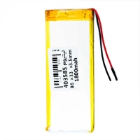باتری لیتیوم 1800mAh 86*33*3.5mm 403585