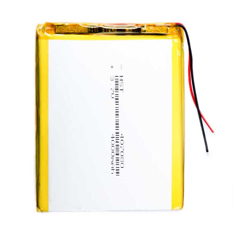 باتری لیتیوم 4000mAh 91*72*3mm 407080