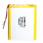 باتری لیتیوم 4000mAh 91*72*3mm 407080