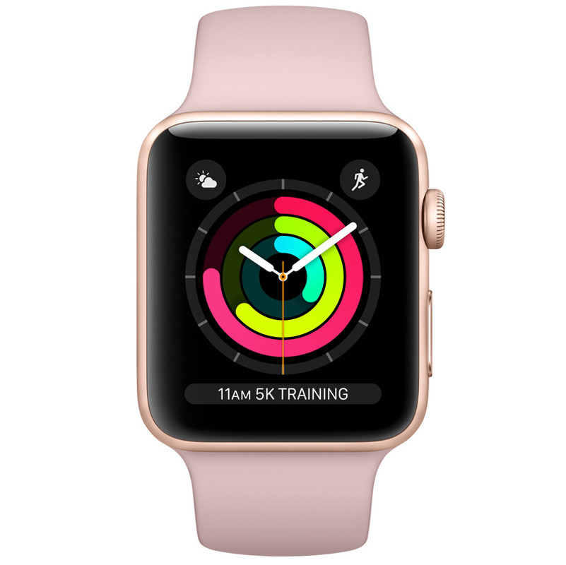 ساعت هوشمند اپل سری 3 Apple Watch 38mm Aluminium Case Sport Band