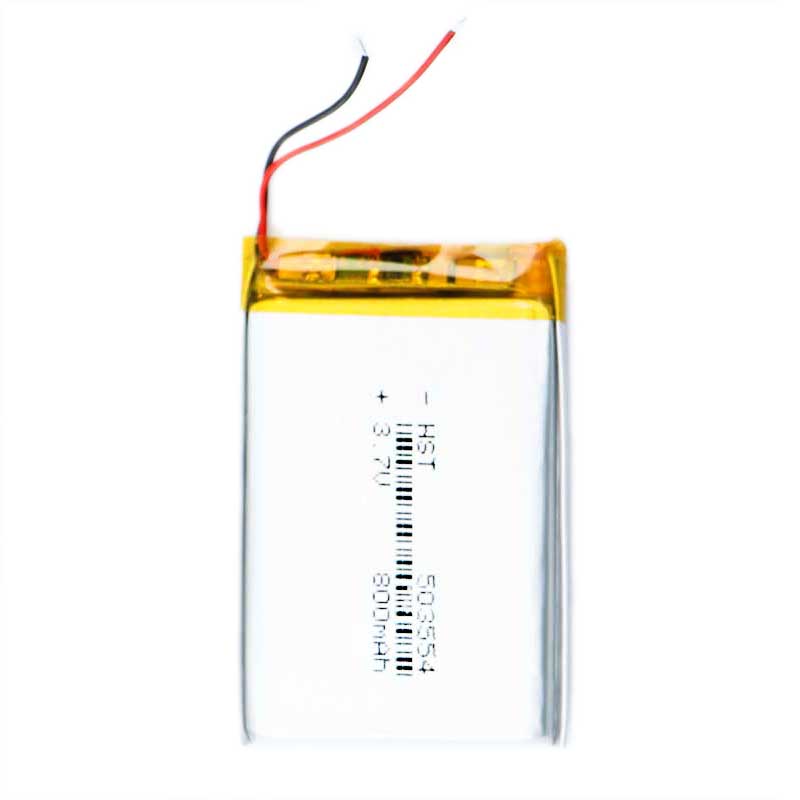 باتری لیتیوم 800mAh 52*34*4mm 503554