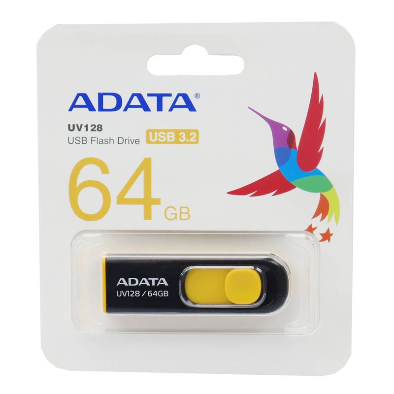 فلش 64 گیگ ای دیتا ADATA UV128 USB 3.2