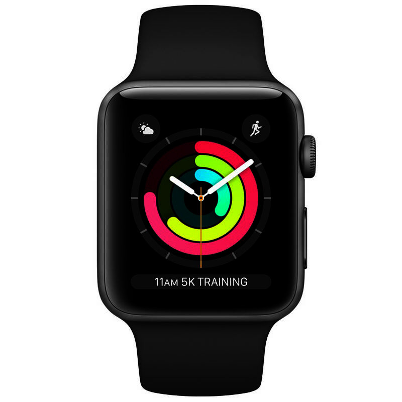 ساعت هوشمند اپل سری 3 Apple Watch 38mm Aluminium Case Sport Band