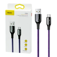 کابل تایپ سی قطع کن Baseus C-Shaped CATCD 3A 1m