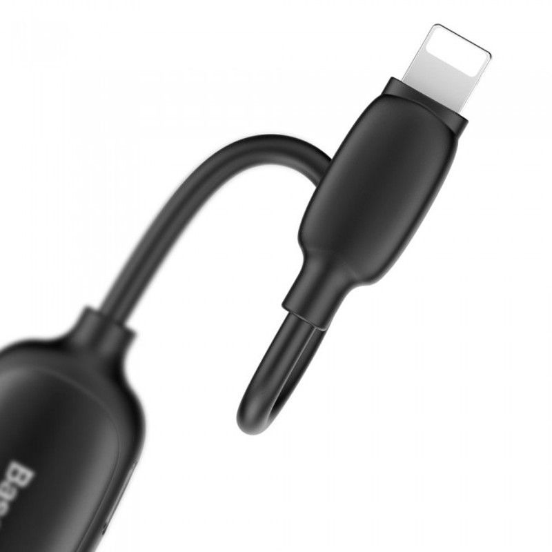 مبدل 1 به 2 لایتنینگ به AUX و لایتنینگ Baseus CALL51-01