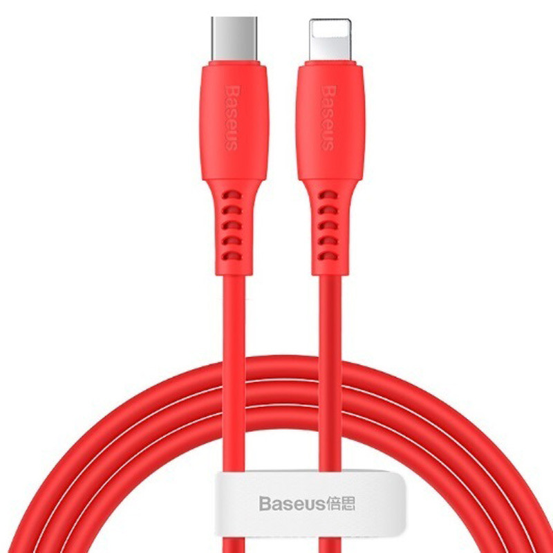 کابل تبدیل Baseus Colorful CATLDC Type-C to Lightning 1.2m