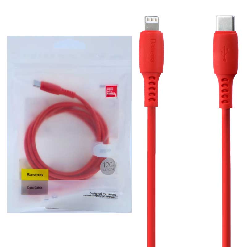 کابل تبدیل Baseus Colorful CATLDC Type-C to Lightning 1.2m