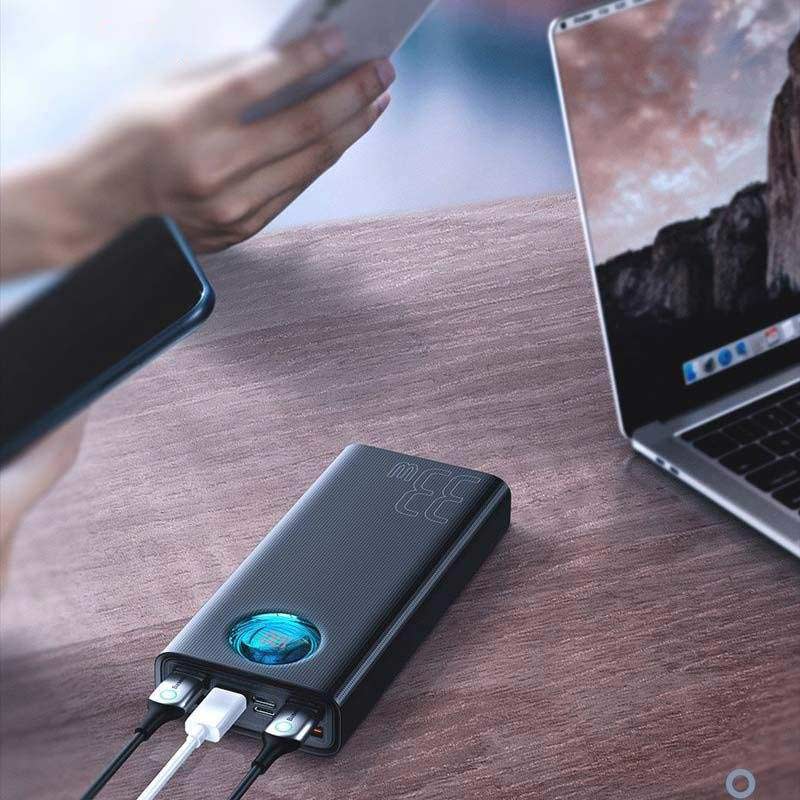پاور بانک فست شارژ 30000 باسئوس BASEUS PPLG