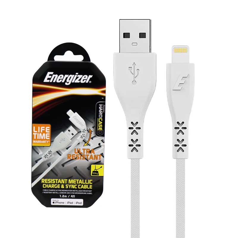 کابل آیفونی Energizer C41UBLIGWHM 1.2m