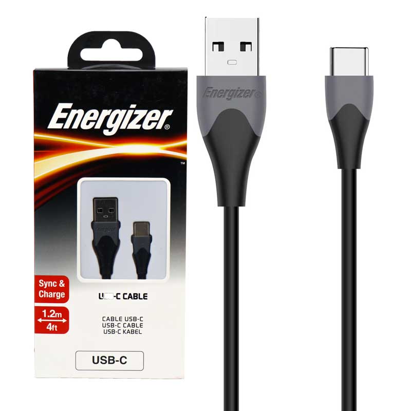 کابل Energizer C61C2AGBK4 1.2m Type-C