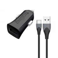 شارژر فندکی فست Energizer Ultimate DC1Q3UC23 QC3 + کابل Type-C