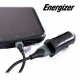 شارژر فندکی فست Energizer Ultimate DC1Q3UC23 QC3 + کابل Type-C