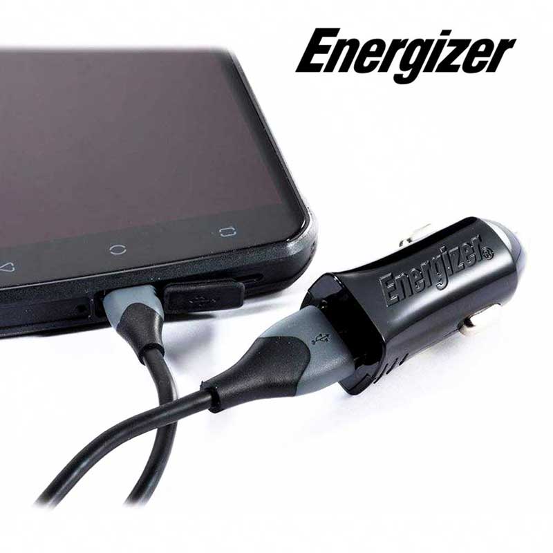 شارژر فندکی فست Energizer Ultimate DC1Q3UC23 QC3 + کابل Type-C