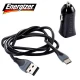 شارژر فندکی فست Energizer Ultimate DC1Q3UC23 QC3 + کابل Type-C