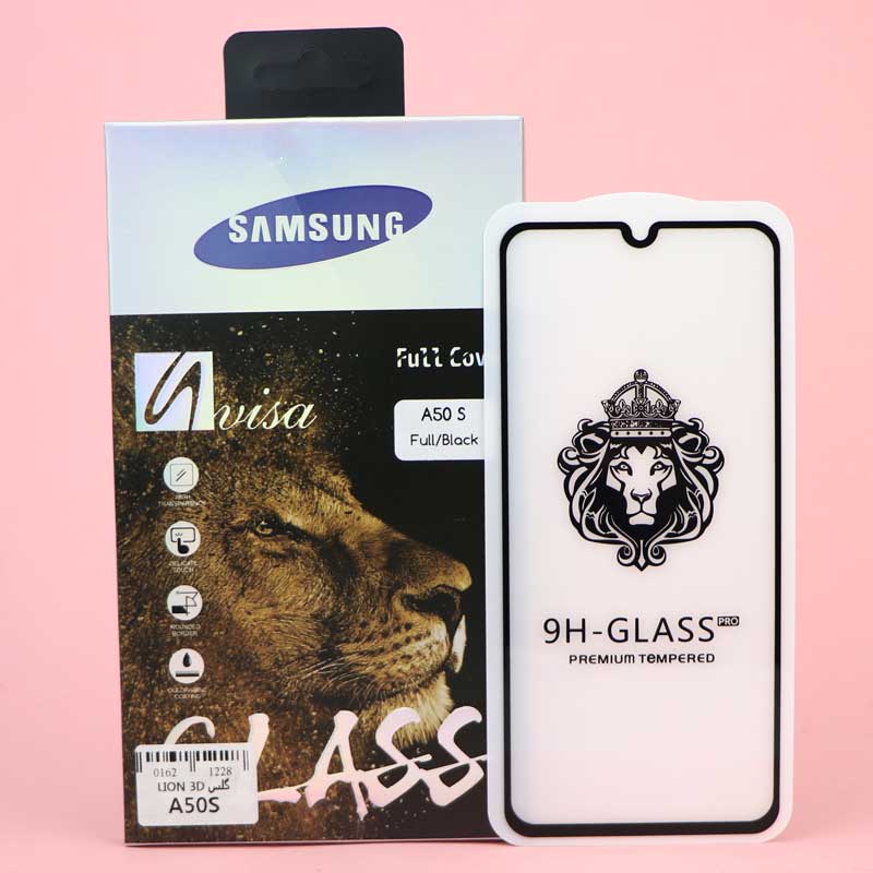 گلس 3D پکدار LIONSERIES سامسونگ A50s