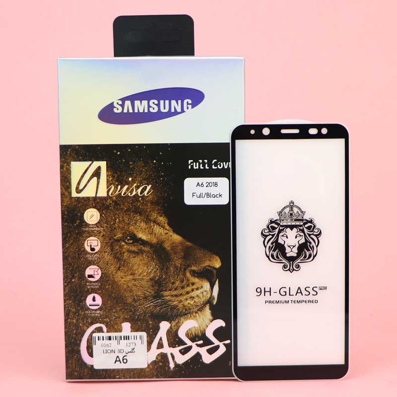 گلس 3D پکدار LIONSERIES سامسونگ A6