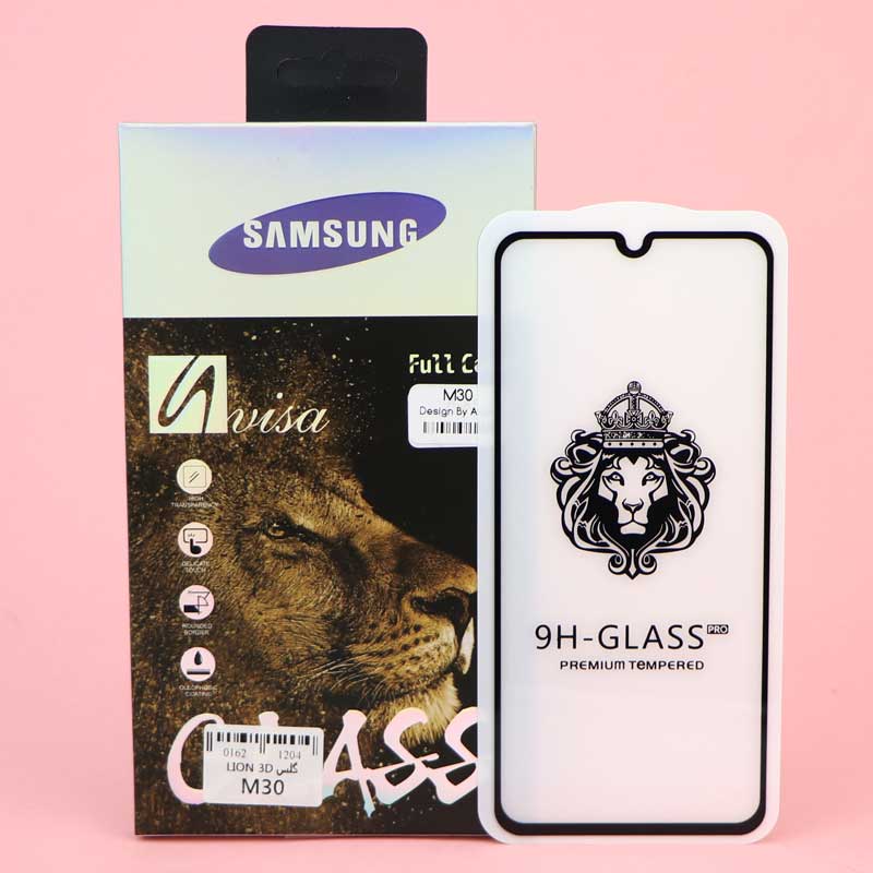 گلس 3D پکدار LIONSERIES سامسونگ M30