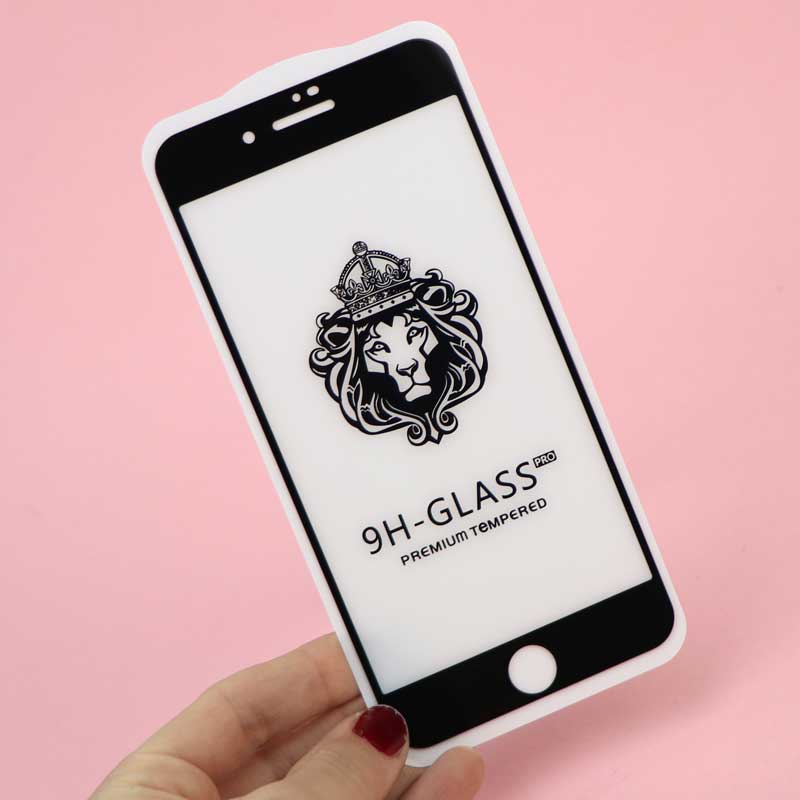 گلس 3D پکدار LIONSERIES آیفون iPhone 7/8 Plus مشکی