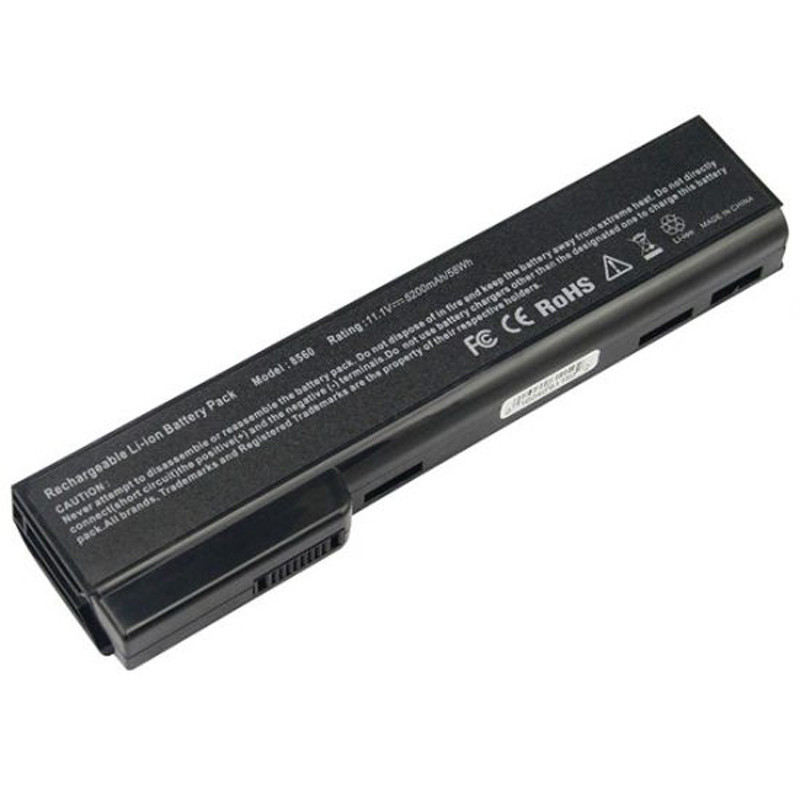 باتری لپ تاپ اچ پی HP 8570W-8760-8560-6Cell