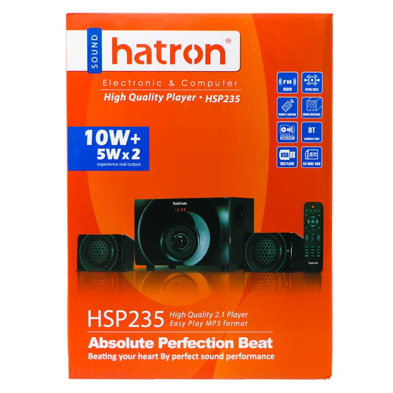 اسپیکر بلوتوثی رم و فلش خور Hatron HSP235