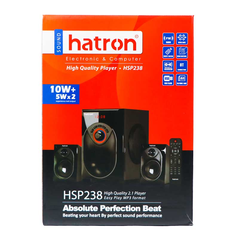 اسپیکر بلوتوثی رم و فلش خور Hatron HSP238