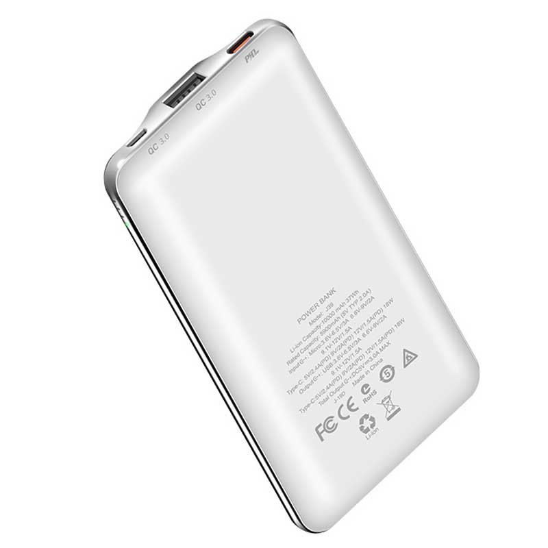 پاور بانک فست شارژ 10000 هوکو Hoco J39 PD QC3