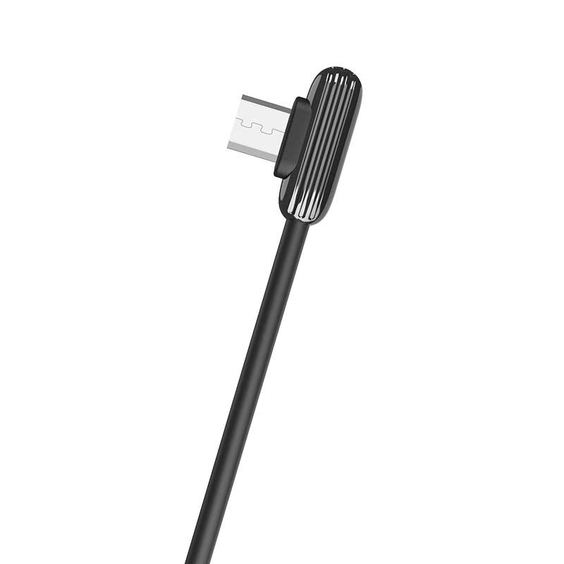 کابل میکرو یو اس بی Hoco U60 Soul Secret 1.2m یکسر L (گارانتی 6 ماهه)