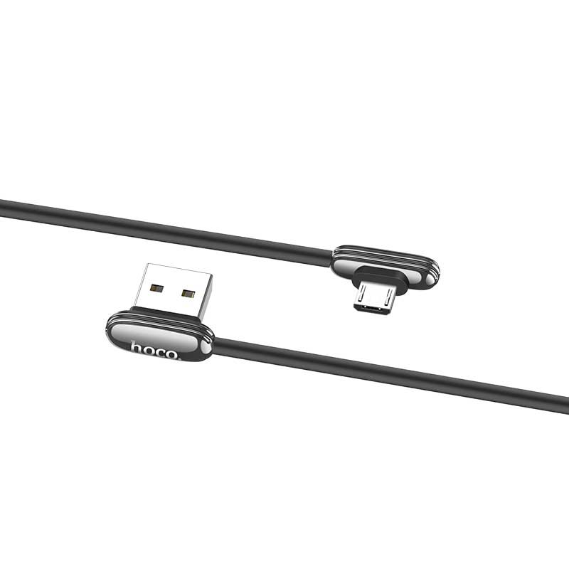 کابل میکرو یو اس بی Hoco U60 Soul Secret 1.2m یکسر L (گارانتی 6 ماهه)