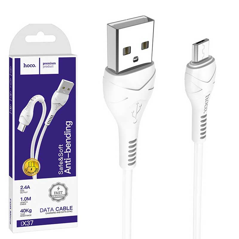 کابل میکرو یو اس بی Hoco X37 Cool power 1m (گارانتی 12 ماهه)