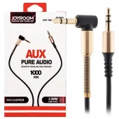 کابل AUX جوی روم JR-S600 یکسر L طول 1 متر