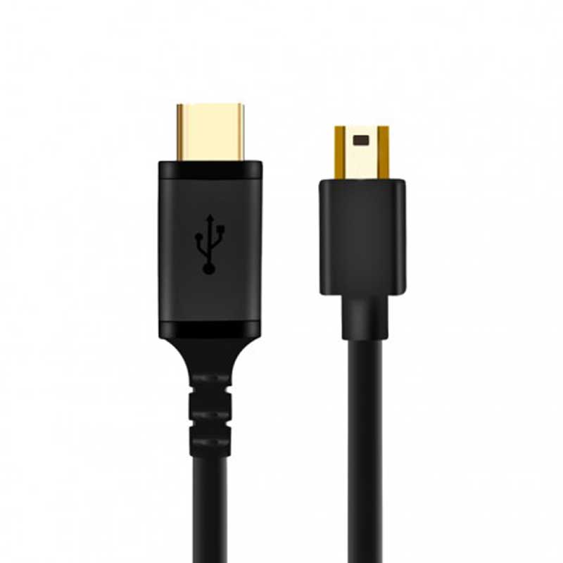 کابل K-net Plus KP-C2007 Type-C to MiniUSB 1.2m