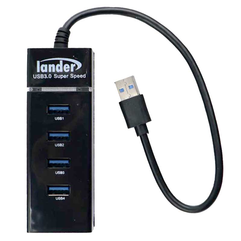 هاب 4 پورت USB3.0 لندر