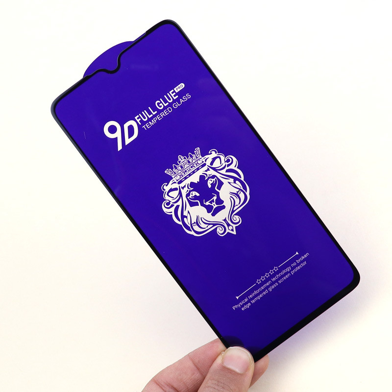 گلس تمام چسب Lion King شیائومی Xiaomi Mi 9 Lite آبی