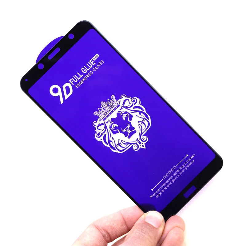 گلس تمام چسب Lion King شیائومی Xiaomi Redmi 7A آبی