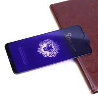 گلس تمام چسب Lion King شیائومی Xiaomi Redmi Note 8T آبی
