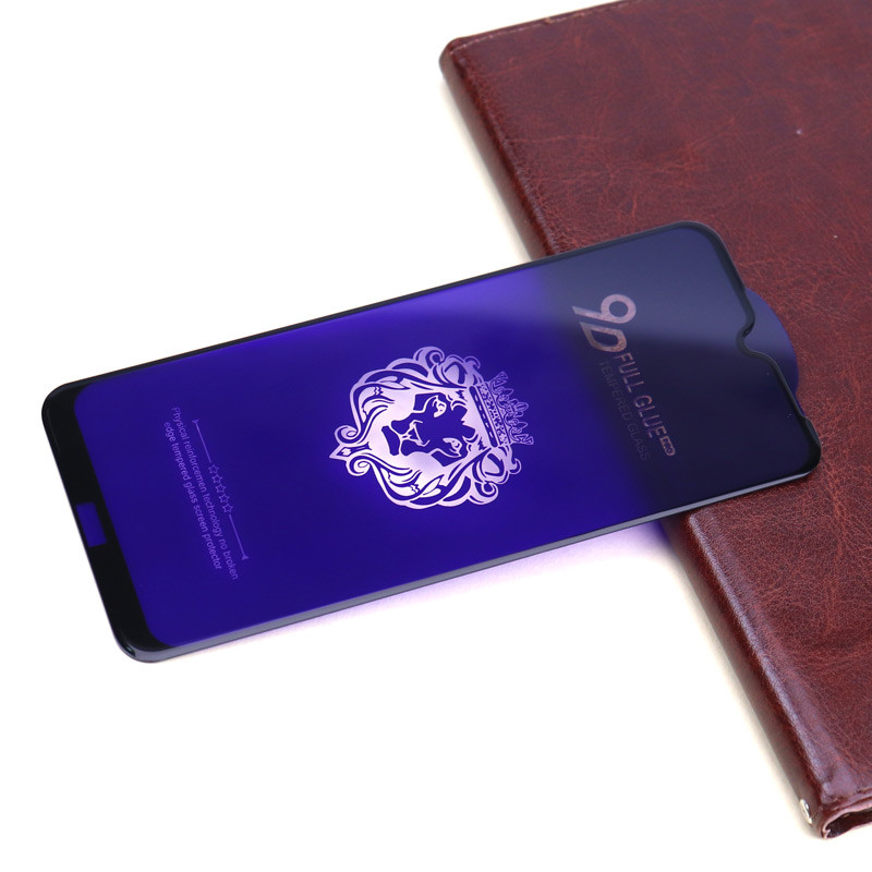 گلس تمام چسب Lion King شیائومی Xiaomi Redmi Note 8T آبی