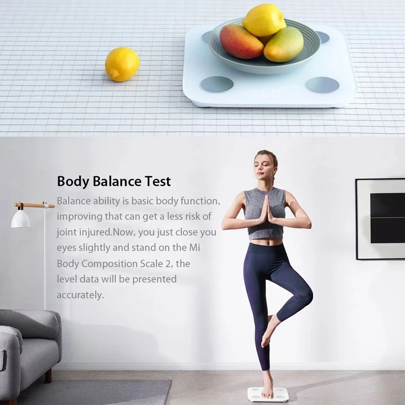 ترازو دیجیتال هوشمند شیائومی Mi Smart Scale 2 XMTZC05HM