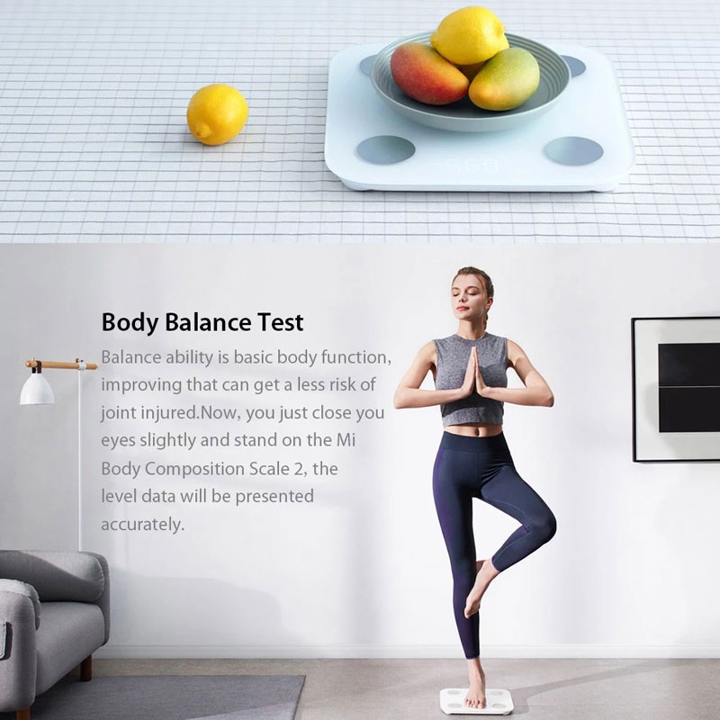 ترازو دیجیتال هوشمند شیائومی Mi Smart Scale 2 XMTZC05HM