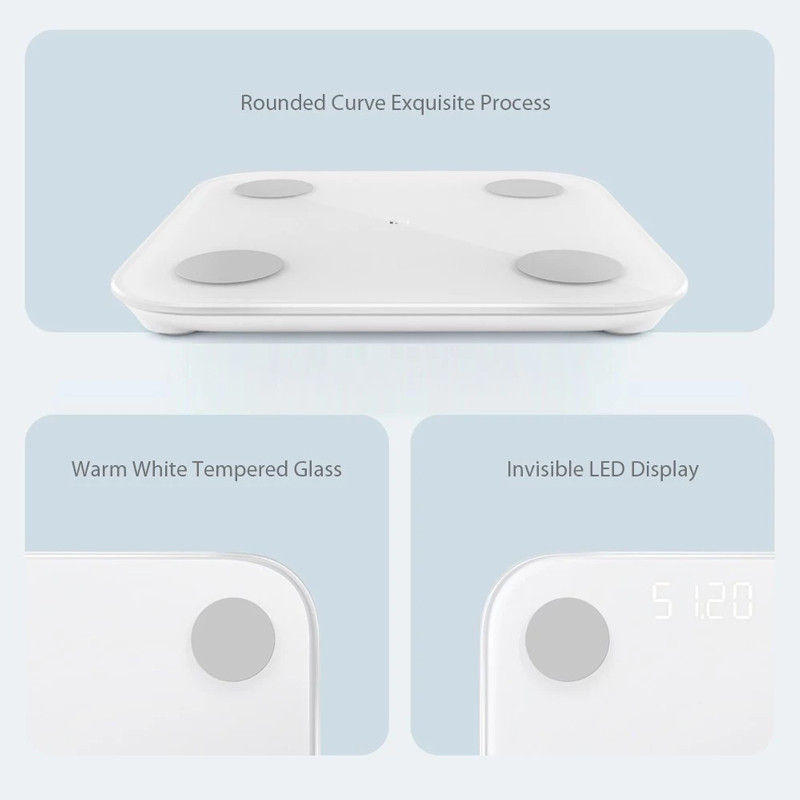 ترازو دیجیتال هوشمند شیائومی Mi Smart Scale 2 XMTZC05HM