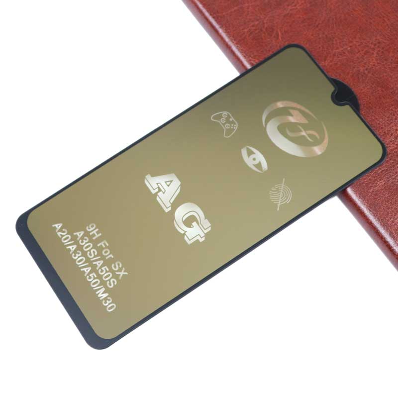 گلس مات Samsung A30s طلایی
