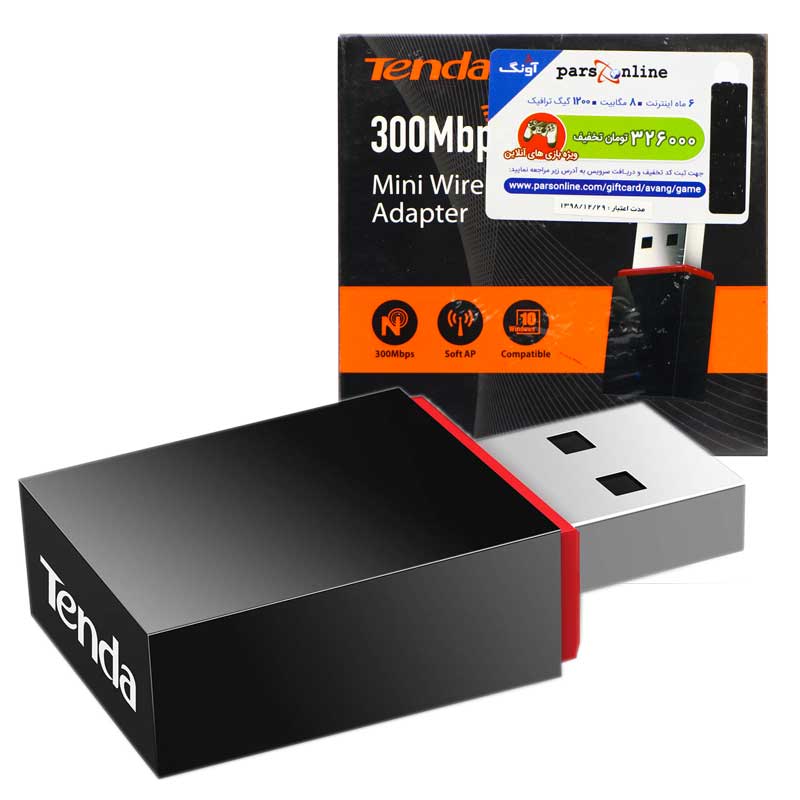 کارت شبکه بی سیم Tenda U3